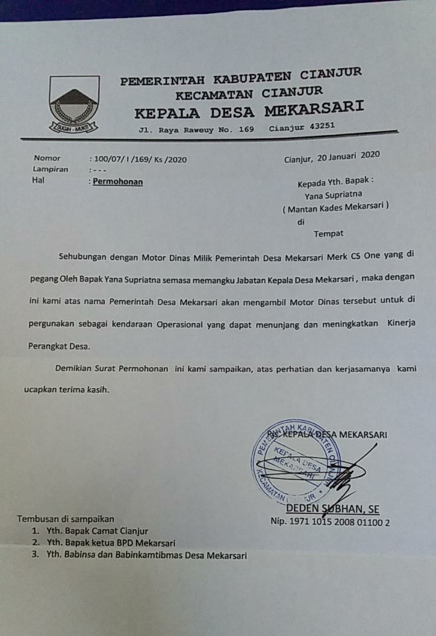 Detail Surat Permohonan Refund Nomer 33