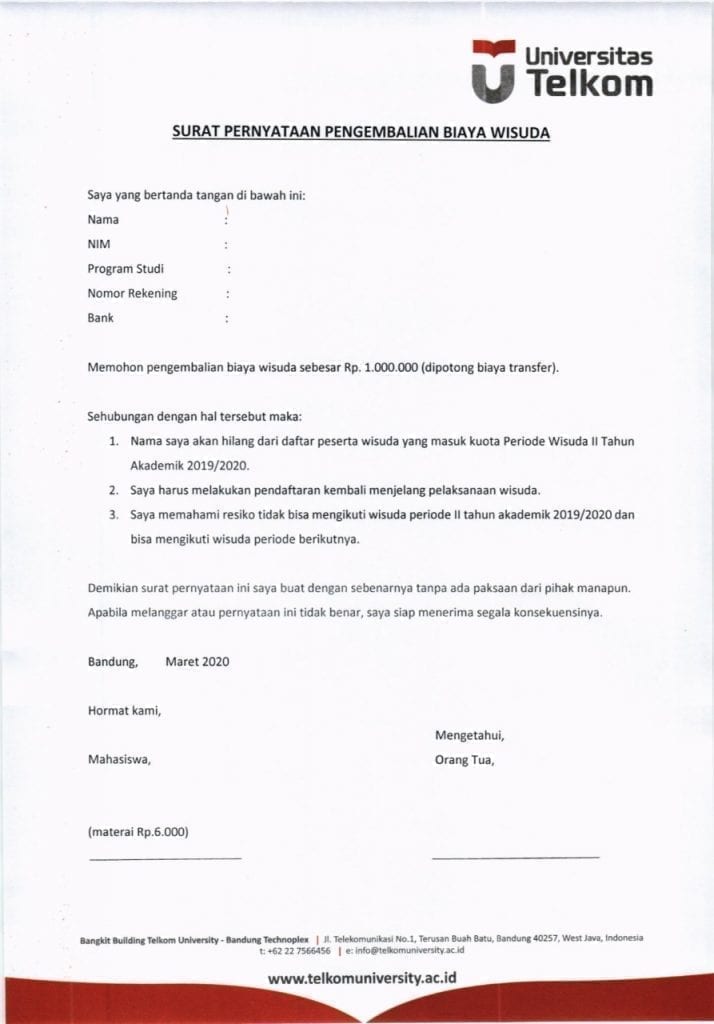 Detail Surat Permohonan Refund Nomer 5