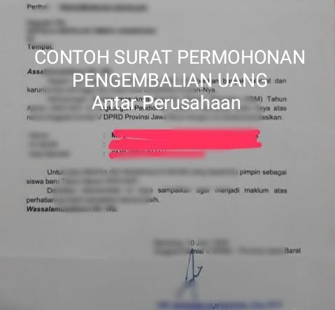 Detail Surat Permohonan Refund Nomer 41