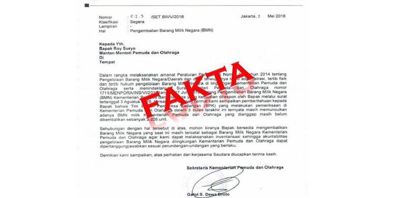 Detail Surat Permohonan Refund Nomer 45