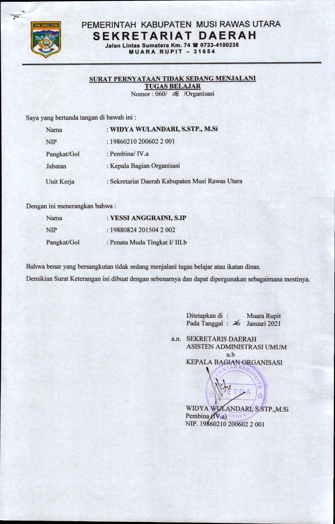 Detail Surat Pernyataan Contoh Nomer 43