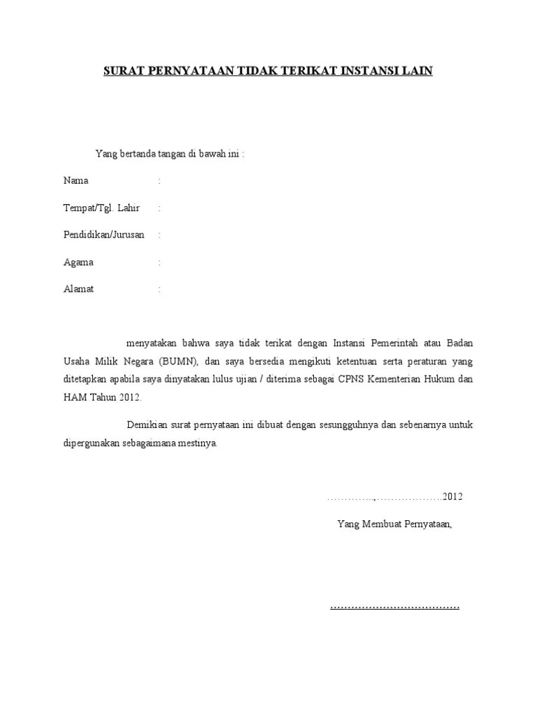 Detail Surat Pernyataan Harta Gono Gini Nomer 28