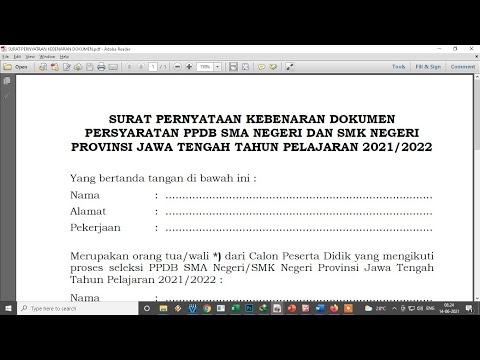 Detail Surat Pernyataan Kebenaran Dokumen Nomer 41