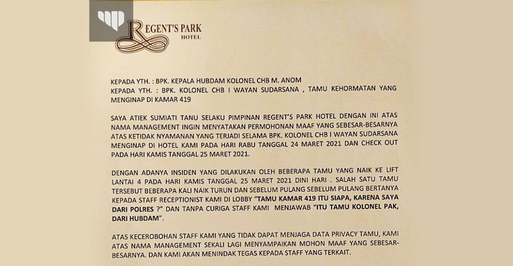 Detail Surat Pernyataan Maaf Nomer 47