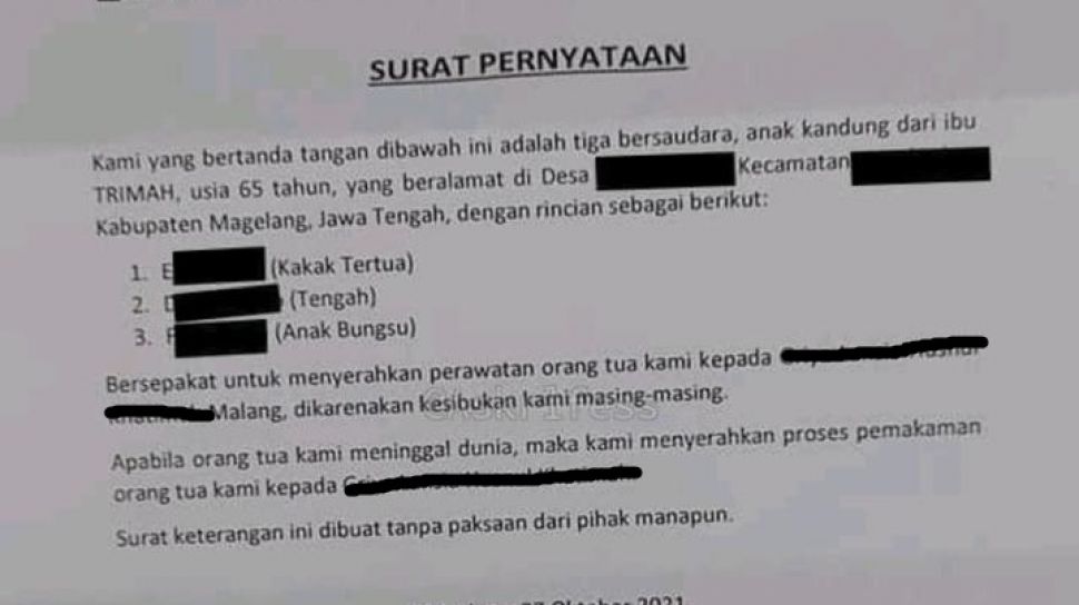 Detail Surat Pernyataan Penyerahan Anak Nomer 41