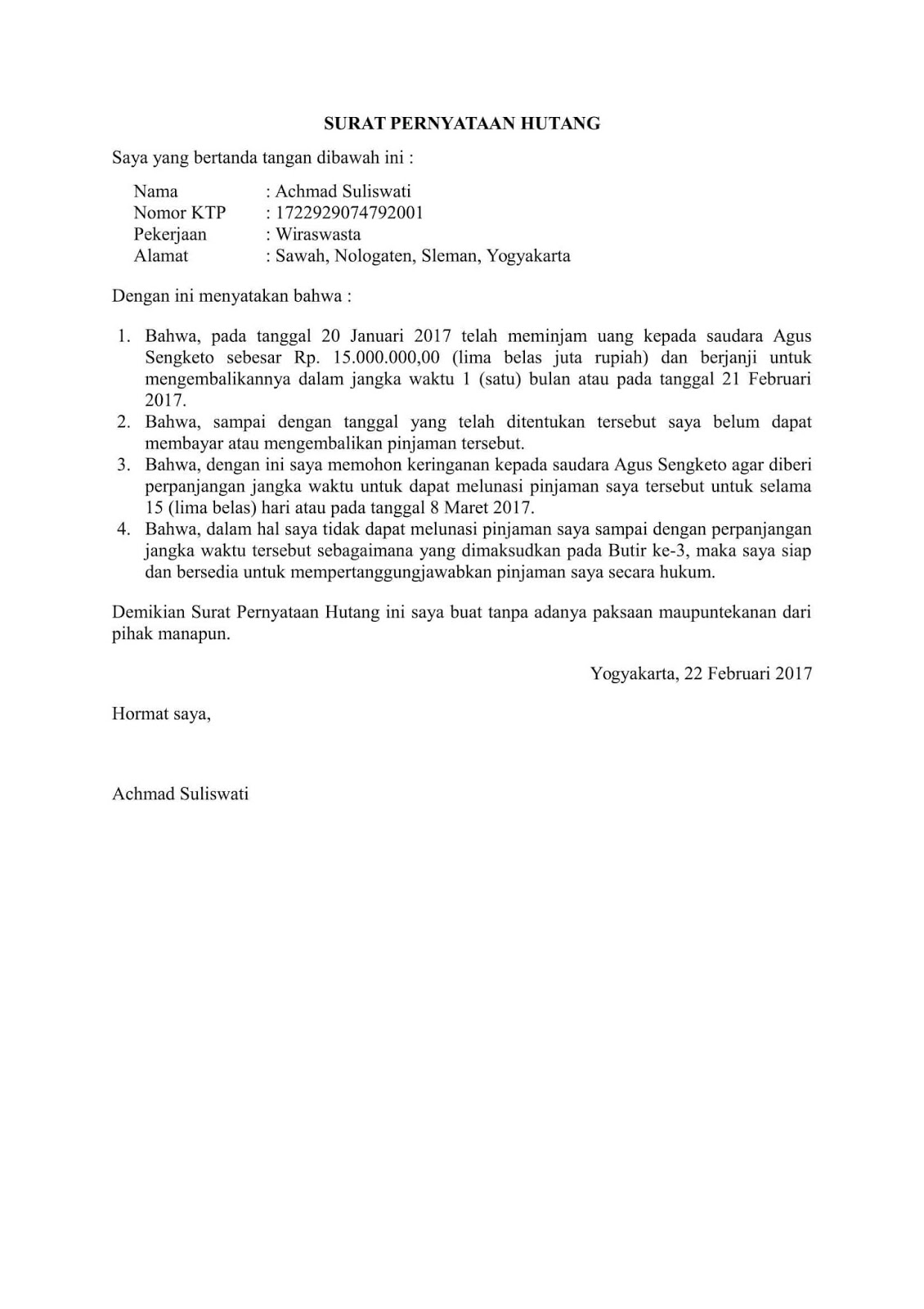Detail Surat Pernyataan Ppkb Ui Nomer 35