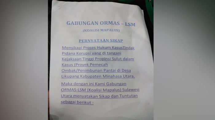 Detail Surat Pernyataan Sikap Nomer 26