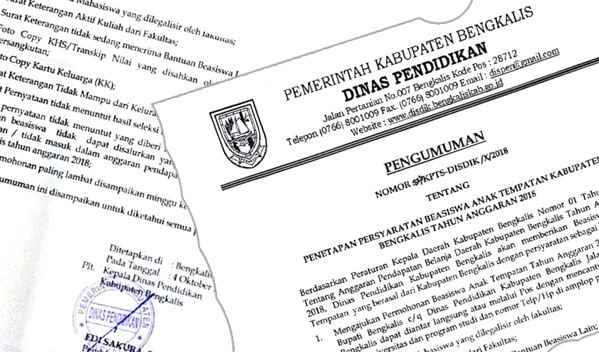 Detail Surat Pernyataan Tidak Menerima Beasiswa Lain Nomer 45