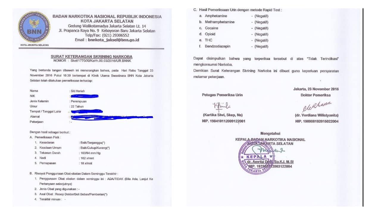 Detail Surat Pernyataan Umum Nomer 38