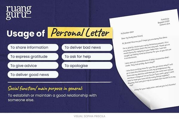 Detail Surat Personal Letter Nomer 38