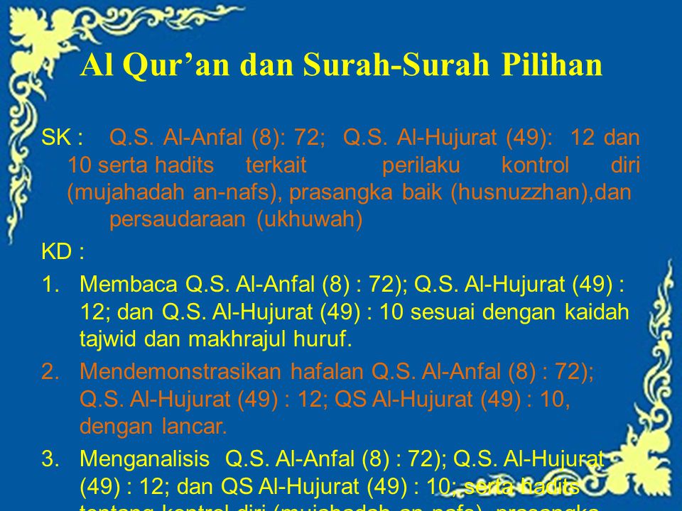 Detail Surat Pilihan Dalam Alquran Nomer 28