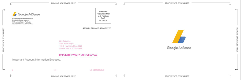 Detail Surat Pin Google Adsense Nomer 49