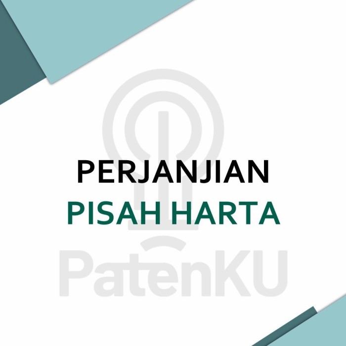 Detail Surat Pisah Harta Nomer 41