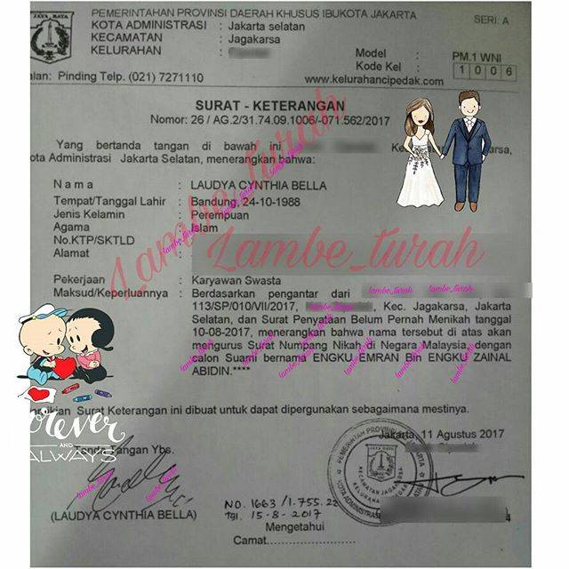 Detail Surat Pm1 Nikah Nomer 40