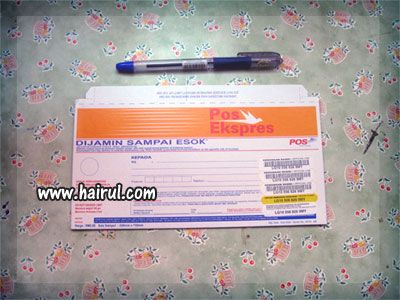 Detail Surat Pos Biasa Nomer 31