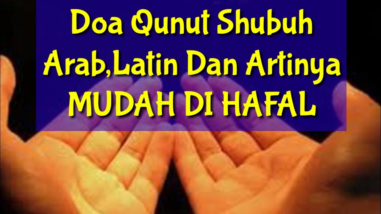 Detail Surat Qunut Latin Nomer 48