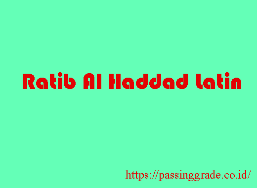 Detail Surat Ratib Al Haddad Nomer 14