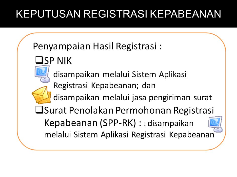 Detail Surat Registrasi Pabean Nomer 11