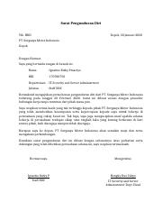 Detail Surat Resign Pabrik Nomer 43