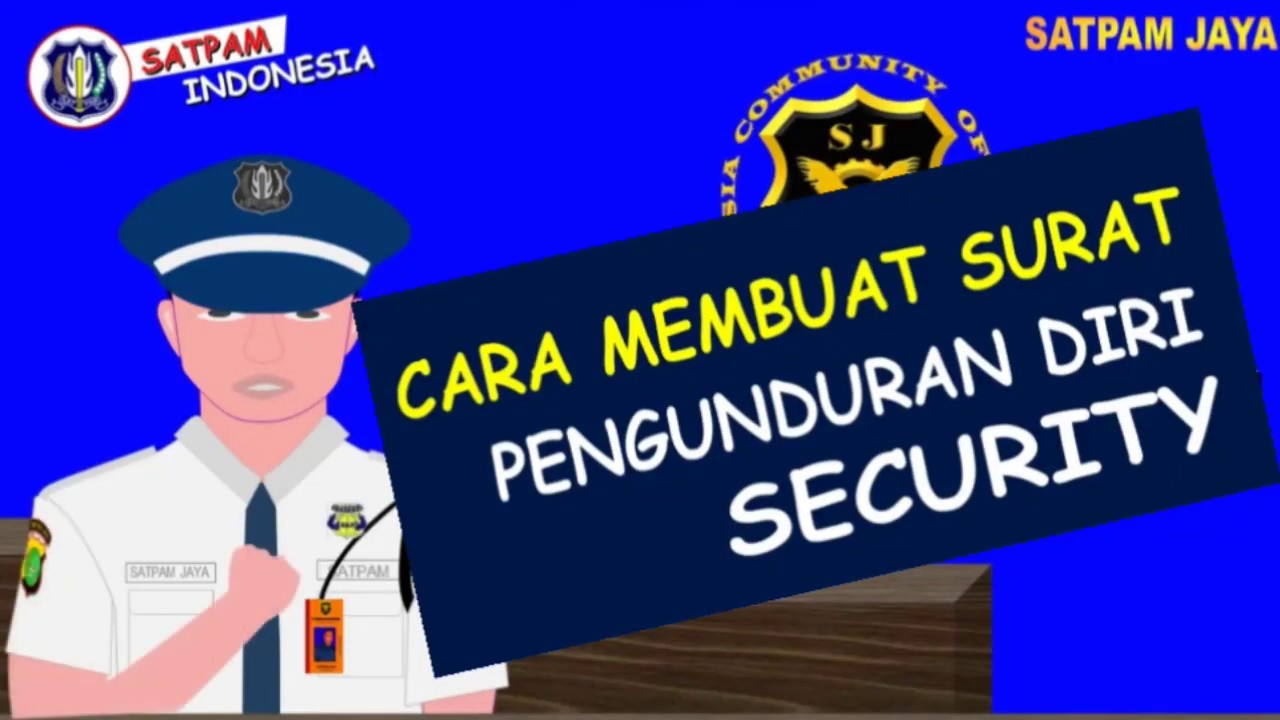 Detail Surat Resign Security Nomer 14