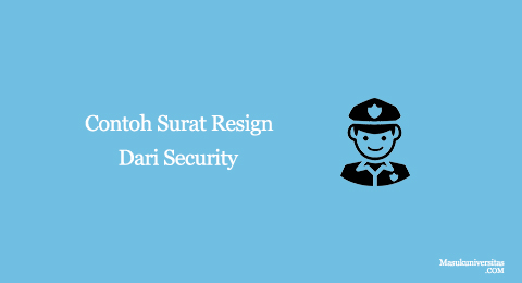 Detail Surat Resign Security Nomer 9