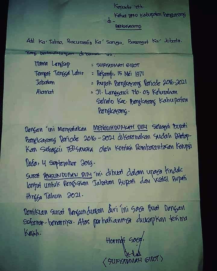 Detail Surat Resign Tulis Tangan Nomer 21