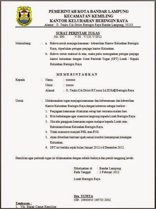 Detail Surat Resmi Dan Tidak Resmi Nomer 34