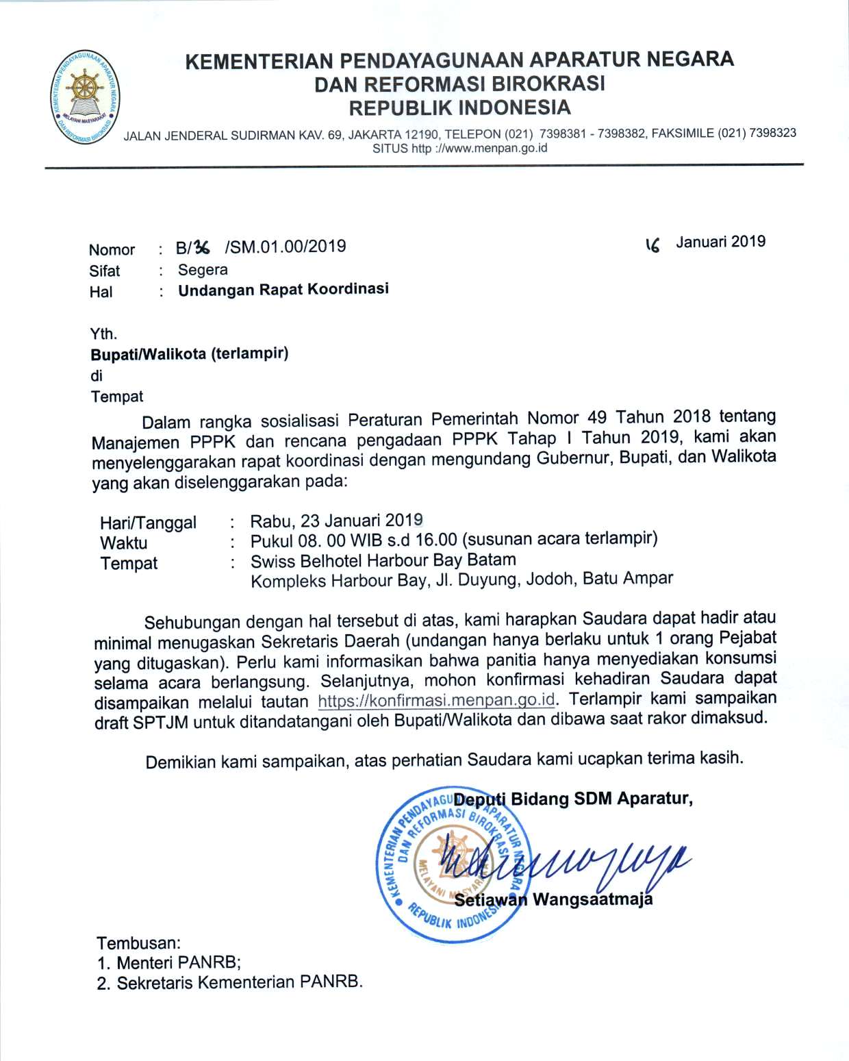 Detail Surat Resmi Undangan Nomer 5