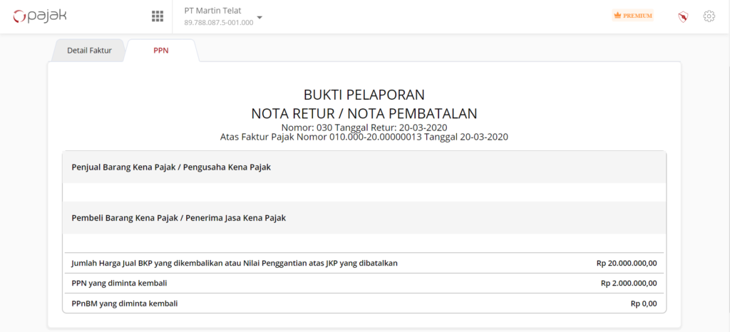 Detail Surat Retur Barang Nomer 27