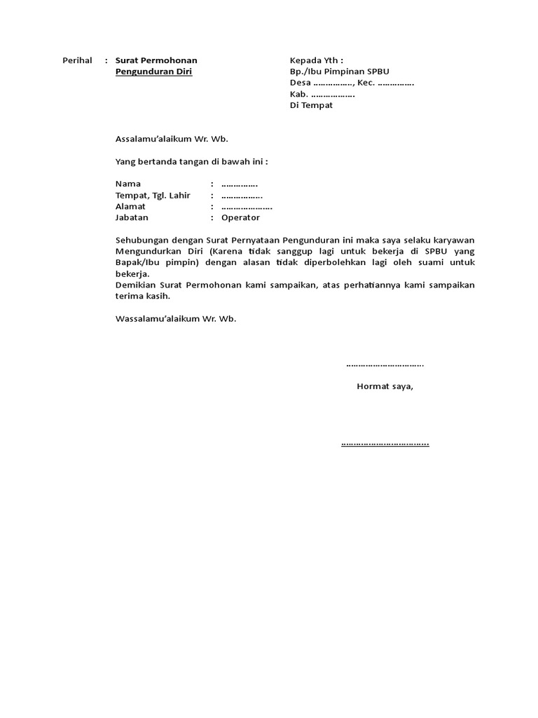 Detail Surat Risent Kerja Nomer 32
