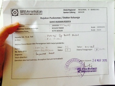 Detail Surat Rujukan Dokter Gigi Nomer 44