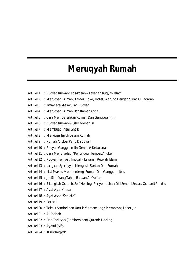 Detail Surat Ruqyah Diri Sendiri Nomer 46