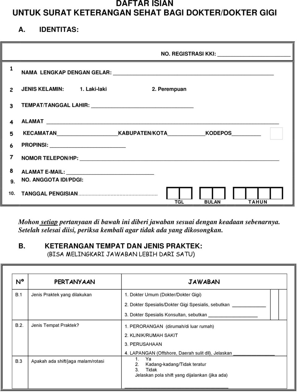 Detail Surat Sehat Dari Dokter Nomer 43