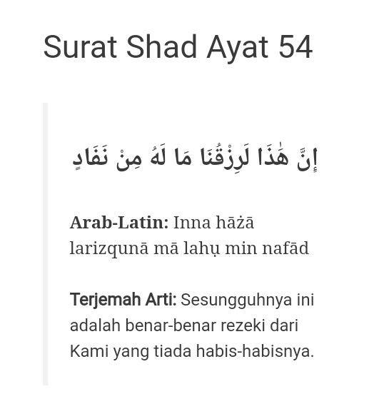 Detail Surat Shaad 38 Ayat 54 Nomer 3