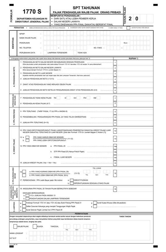 Detail Surat Spt Tahunan Nomer 28