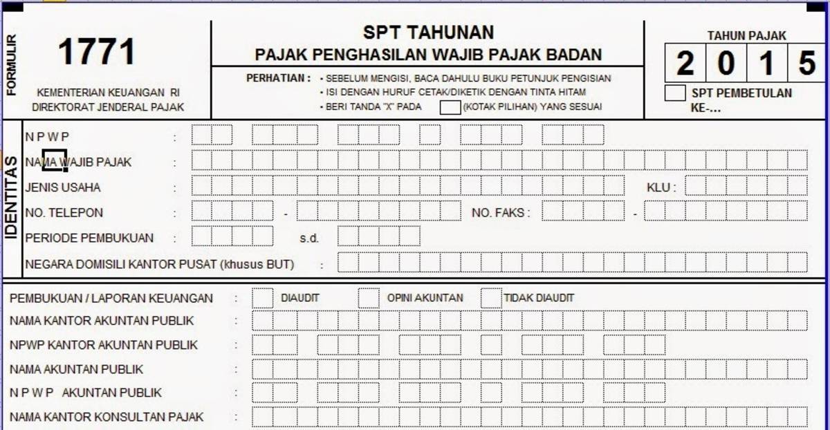 Detail Surat Spt Tahunan Nomer 6