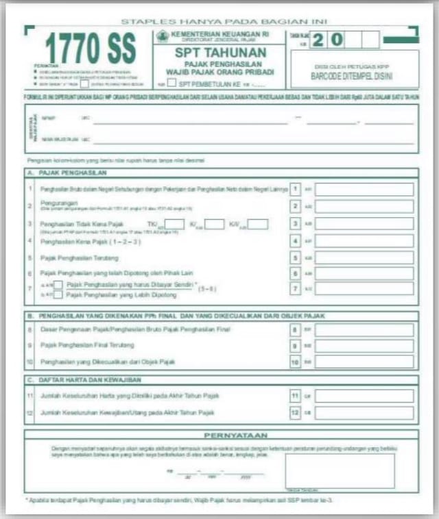 Detail Surat Spt Tahunan Nomer 46