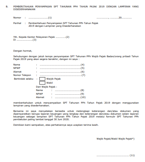 Detail Surat Spt Tahunan Nomer 48