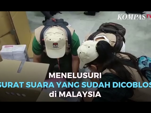 Detail Surat Suara Dicoblos Malaysia Nomer 4