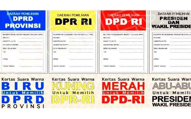 Detail Surat Suara Dpr Ri 2019 Nomer 15