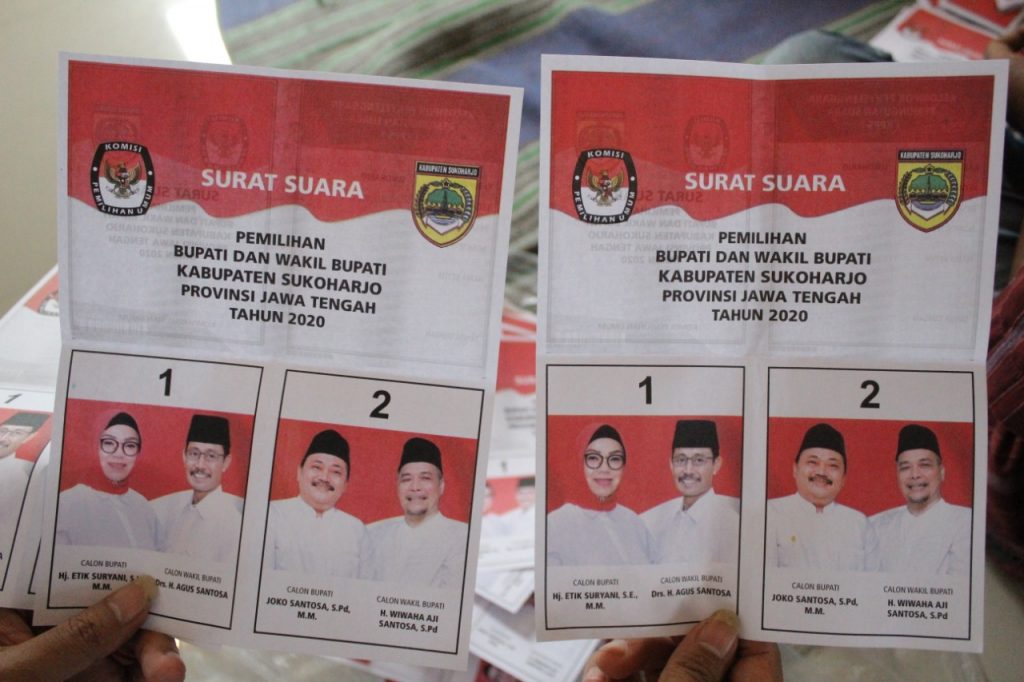 Detail Surat Suara Pemilihan Rt Nomer 21