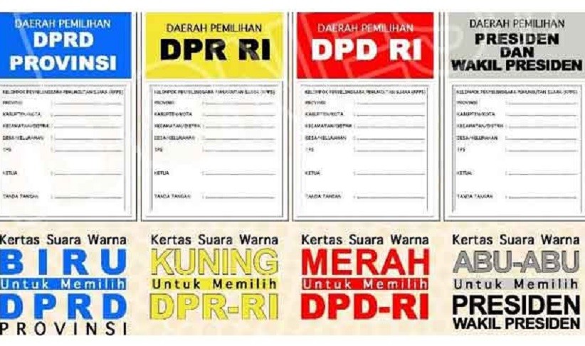 Detail Surat Suara Pemilu 2019 Nomer 39