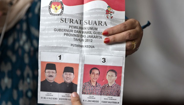 Detail Surat Suara Pilgub Dki Nomer 12