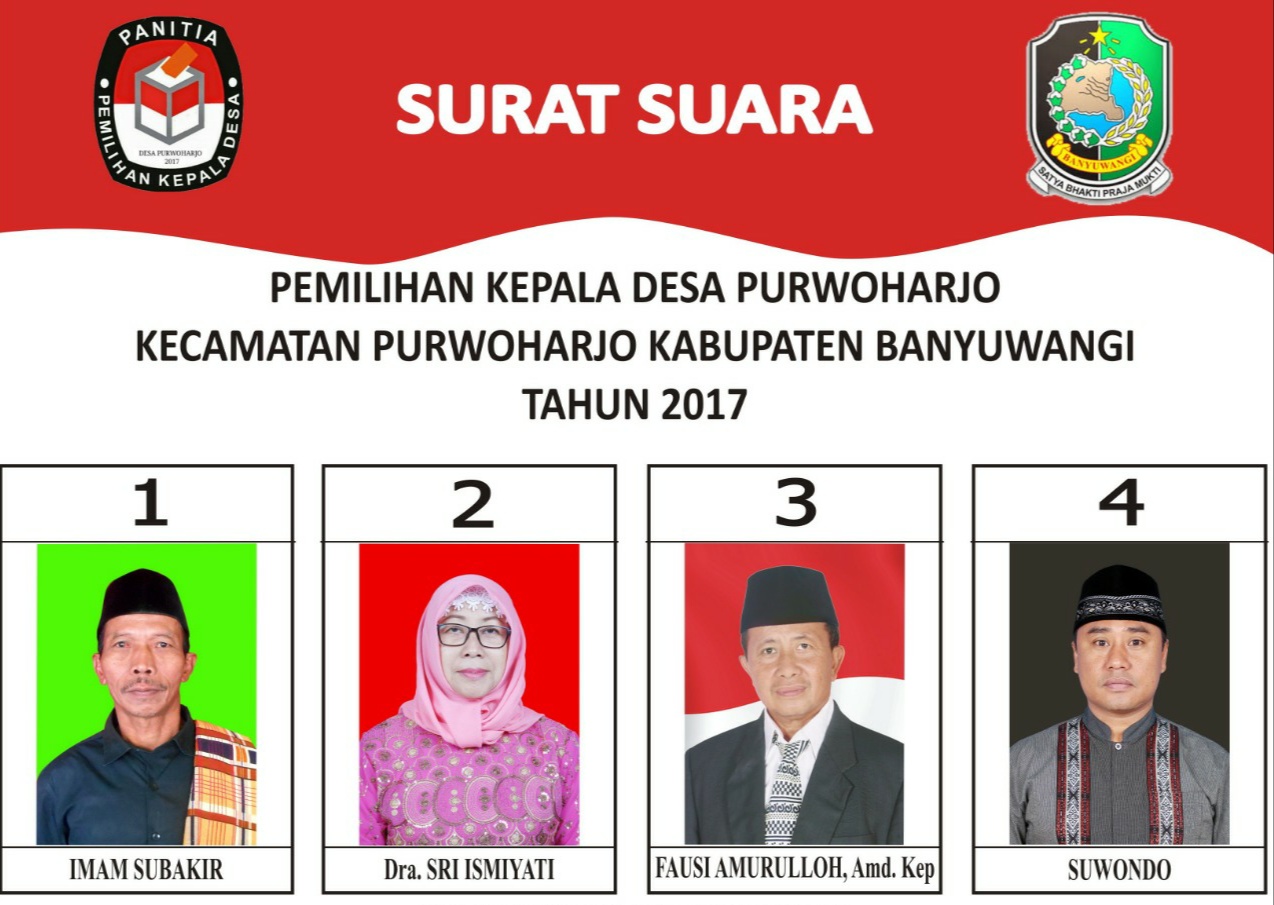 Detail Surat Suara Pilkades Cdr Nomer 7