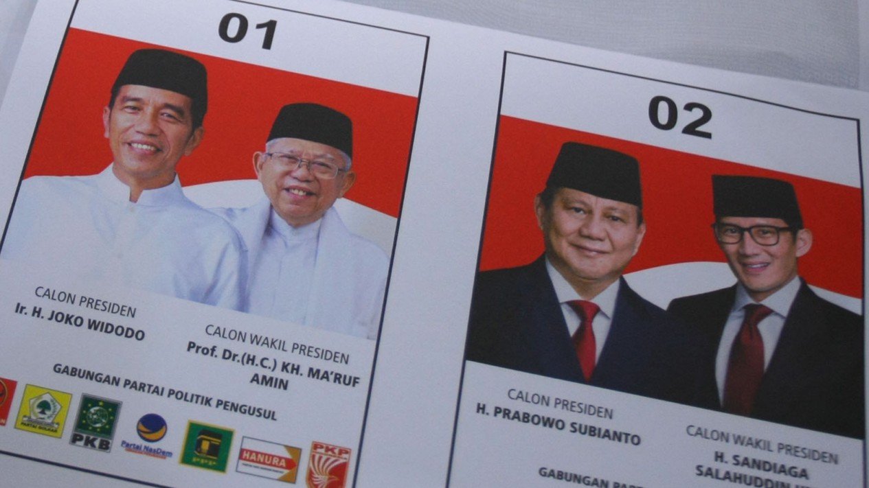 Detail Surat Suara Presiden Nomer 24