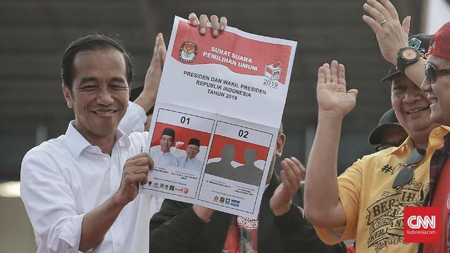 Detail Surat Suara Presiden Nomer 43