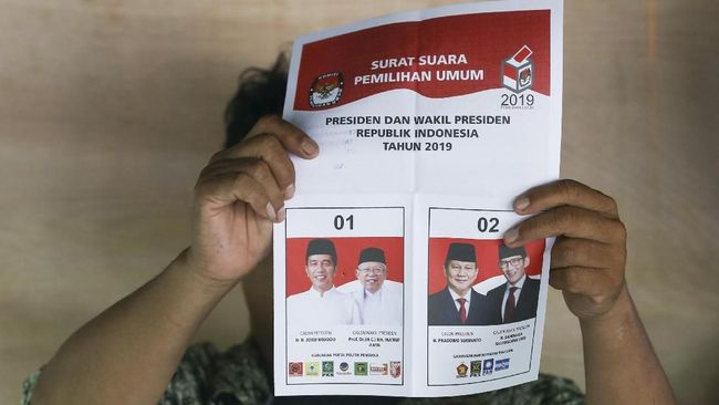 Detail Surat Suara Presiden Nomer 8