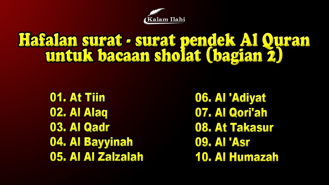 Detail Surat Surat Alquran Pendek Nomer 47