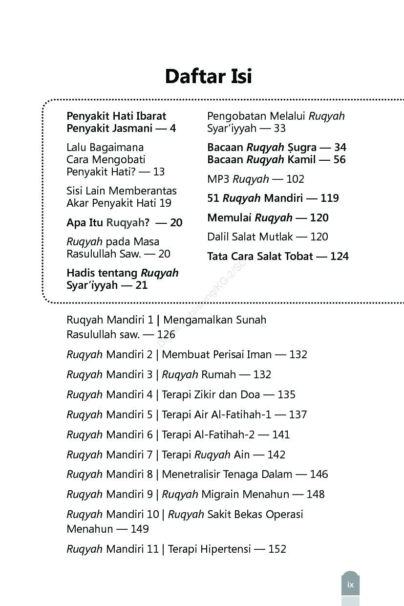 Detail Surat Surat Ruqyah Mandiri Nomer 8