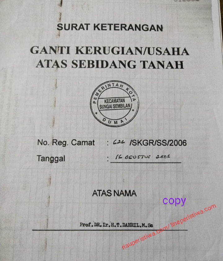 Detail Surat Tanah Sk Camat Nomer 34